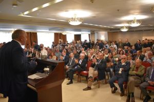 Με απόλυτη επιτυχία η ομιλία του υποψηφίου Δημάρχο Ι.Π. Μεσολογγίου Κώστα Λύρου στους ετεροδημότες στην Αθήνα