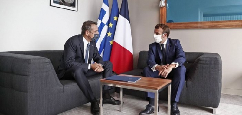 Κορσική: Απόλυτη συμφωνία Μητσοτάκη με Μακρόν – Κοινό μήνυμα για κυρώσεις σε βάρος της Άγκυρας