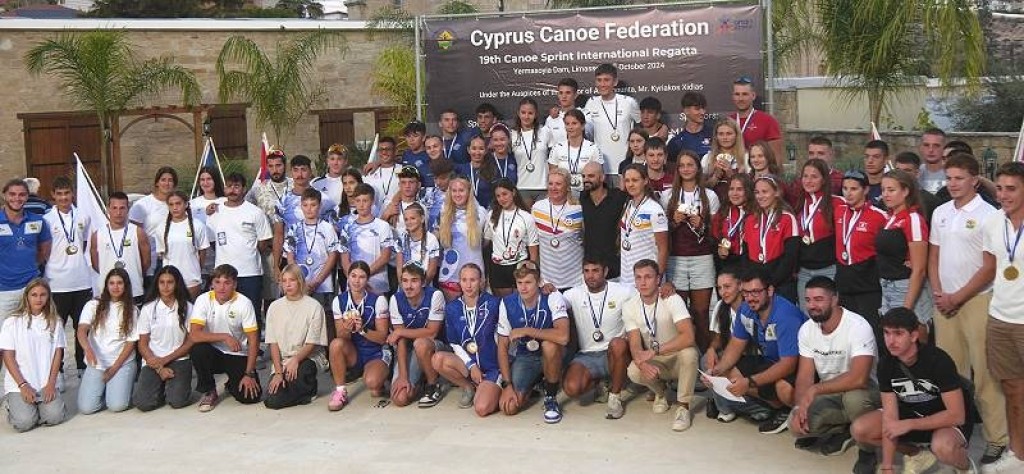 19η Διεθνή Regatta Canoe Kayak: Διακρίσεις αθλητών του ΝΟ Μεσολογγίου στην Κύπρο