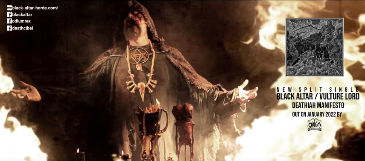BLACK ALTAR – single “Sacrilegious Congregation” από το επερχόμενο split single “Deathiah Manifesto”.