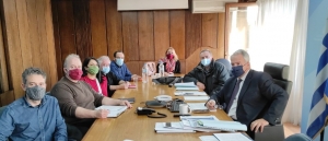 Συνάντηση Αντιπροσωπείας Ομοσπονδίας Συλλόγων Εργαζομένων Αποκεντρωμένων Διοικήσεων (ΟΣΕΑΔΕ) με τον Υπουργό εσωτερικών κ. Μ. Βορίδη