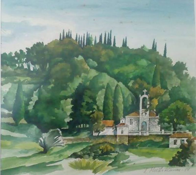 Ο παλαιός Άγιος Χριστόφορος με την καλλιτεχνική ματιά ενός Φινλανδού