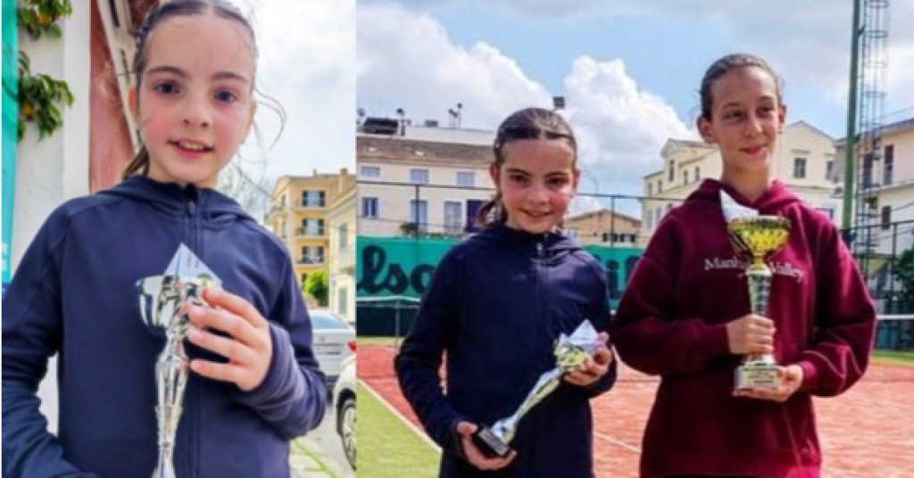 Στη δεύτερη θέση η Δήμητρα Κατσουράκη του ΑΚΑΡΝΑΝ Αγρινίου στο τουρνουά τένις στην Κέρκυρα