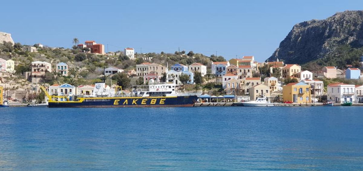 Θαλάσσιες έρευνες στο Καστελόριζο πραγματοποίησε το Ω/Κ Αιγαίο του ΕΛΚΕΘΕ