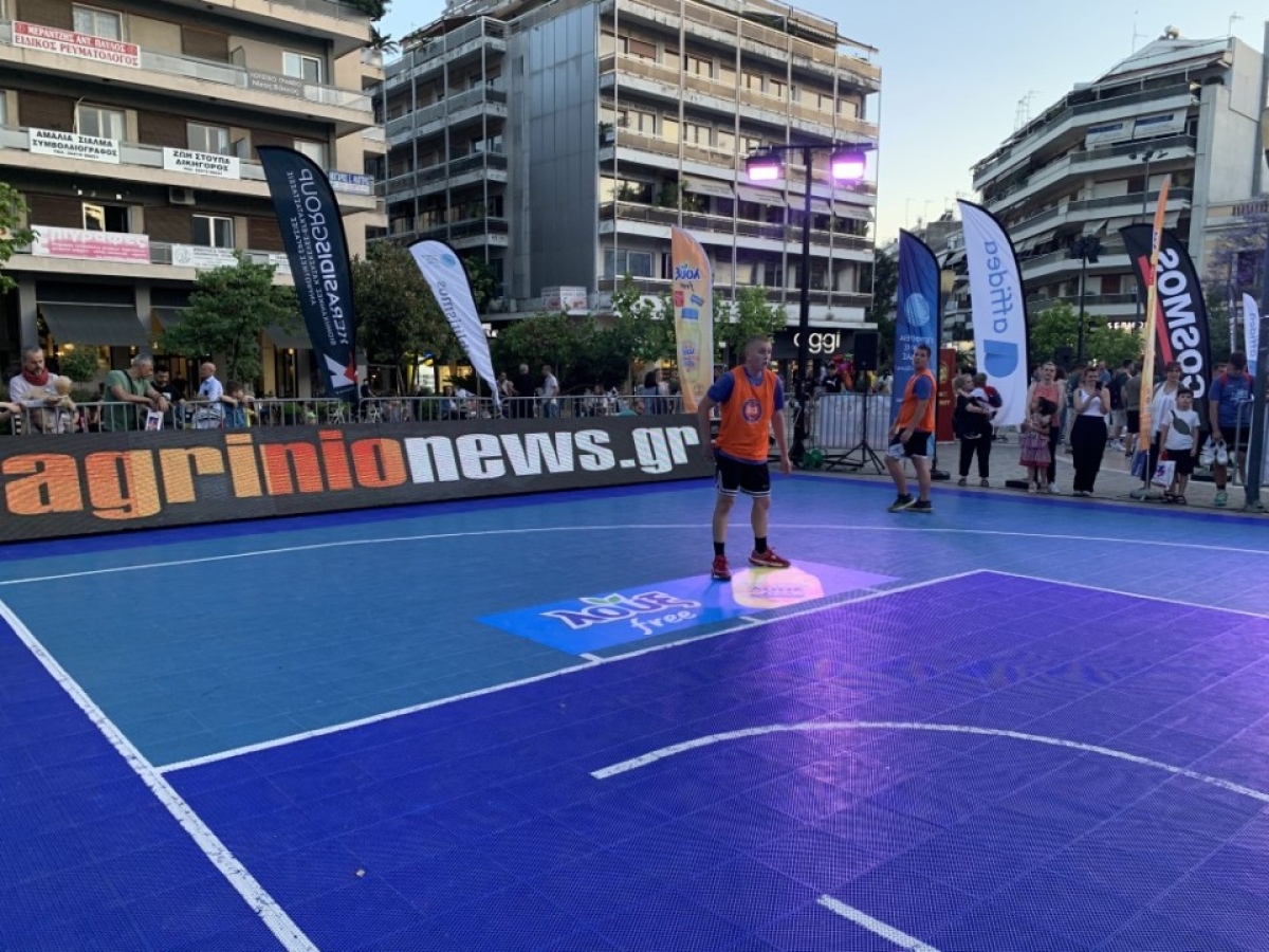 «Μαγνήτισε» η μπασκετική… πανδαισία στο 3×3 στο Αγρίνιο