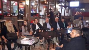 Επίσκεψη του Δημάρχου Ξηρομέρου Ερωτόκριτου Γαλούνη στη Παλαιομάνινα