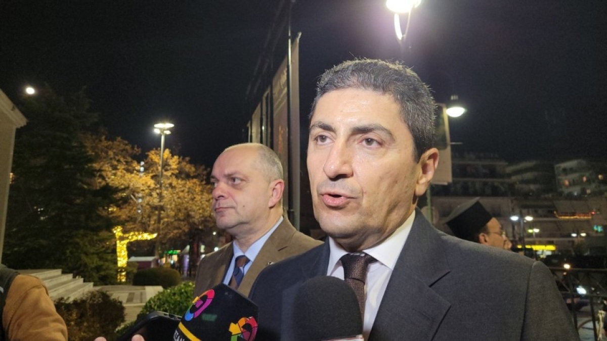 ΥπΑΑΤ Λευτέρης Αυγενάκης από Λάρισα στην ορκωμοσία του νέου Περιφερειάρχη: Η κυβέρνηση τηρεί στο ακέραιο τις δεσμεύσεις της για τη Θεσσαλία